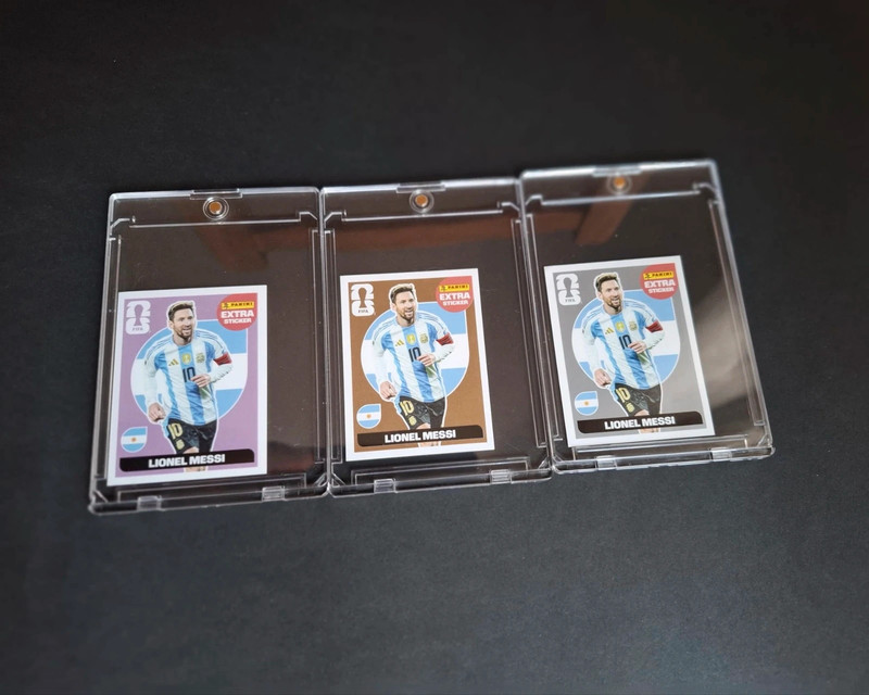 Messi extra sticker plata