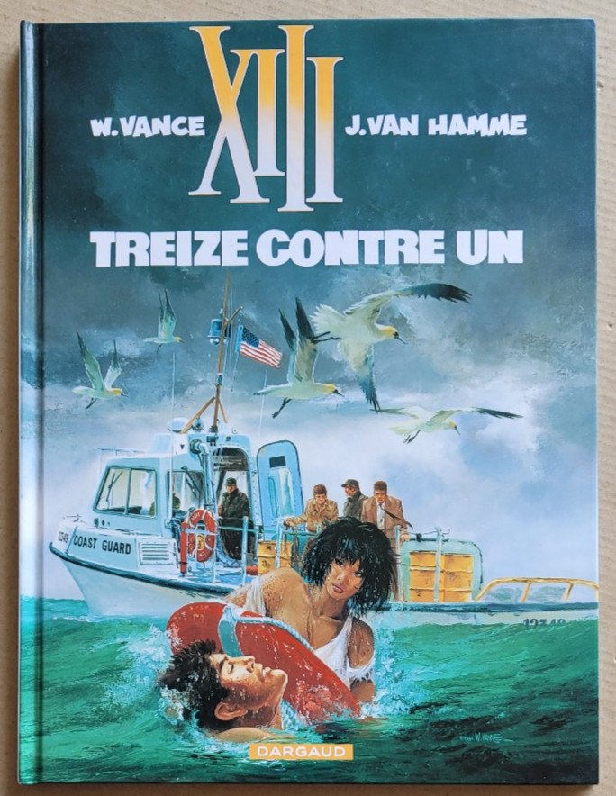 XIII T 8 Treize contre un W VANCE & Van HAMME éd Dargaud rééd