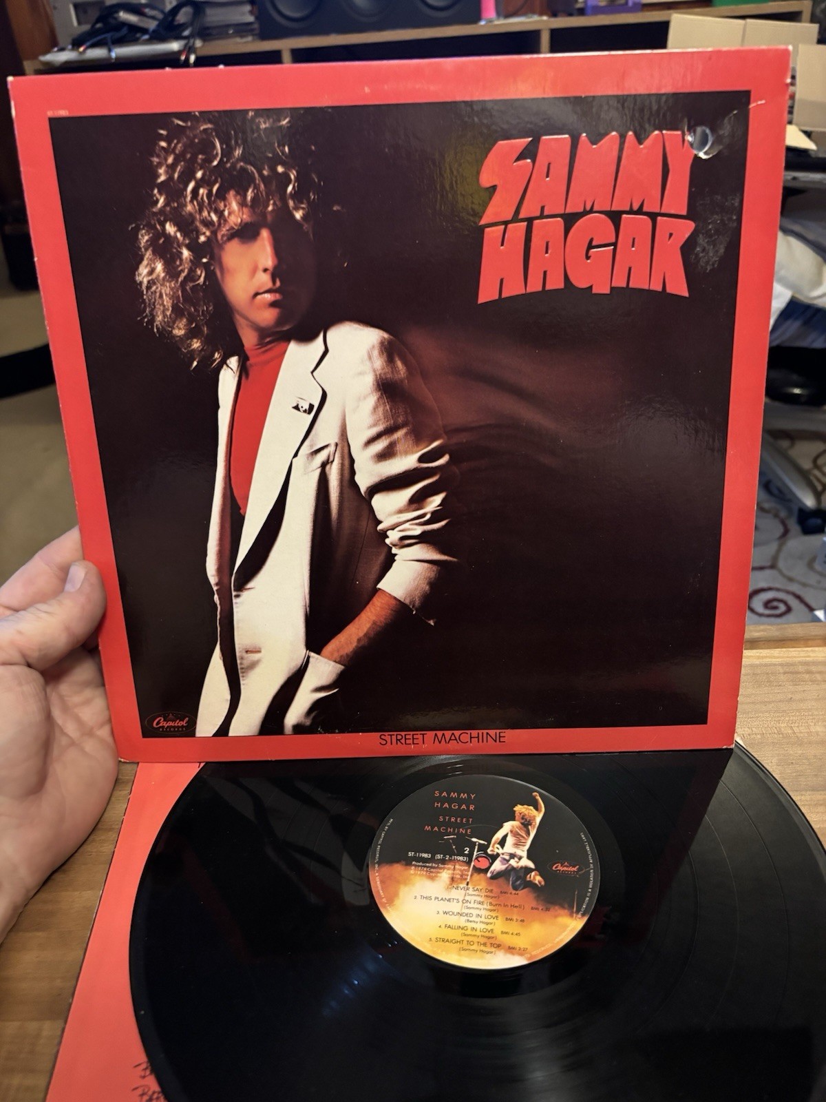 Sammy Hagar Street Machine LP