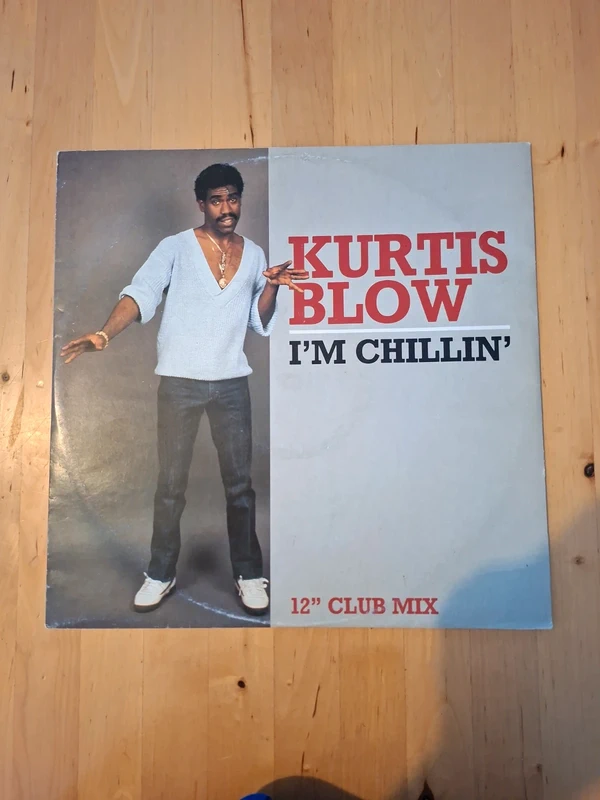 Vinyle 45t maxi Kurtis Blow I'm chillin’