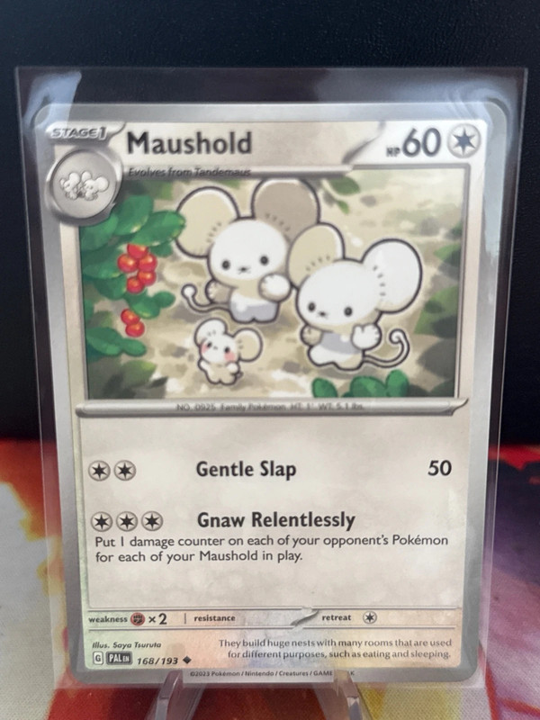 Maushold 168/193 Pokemon kaart [