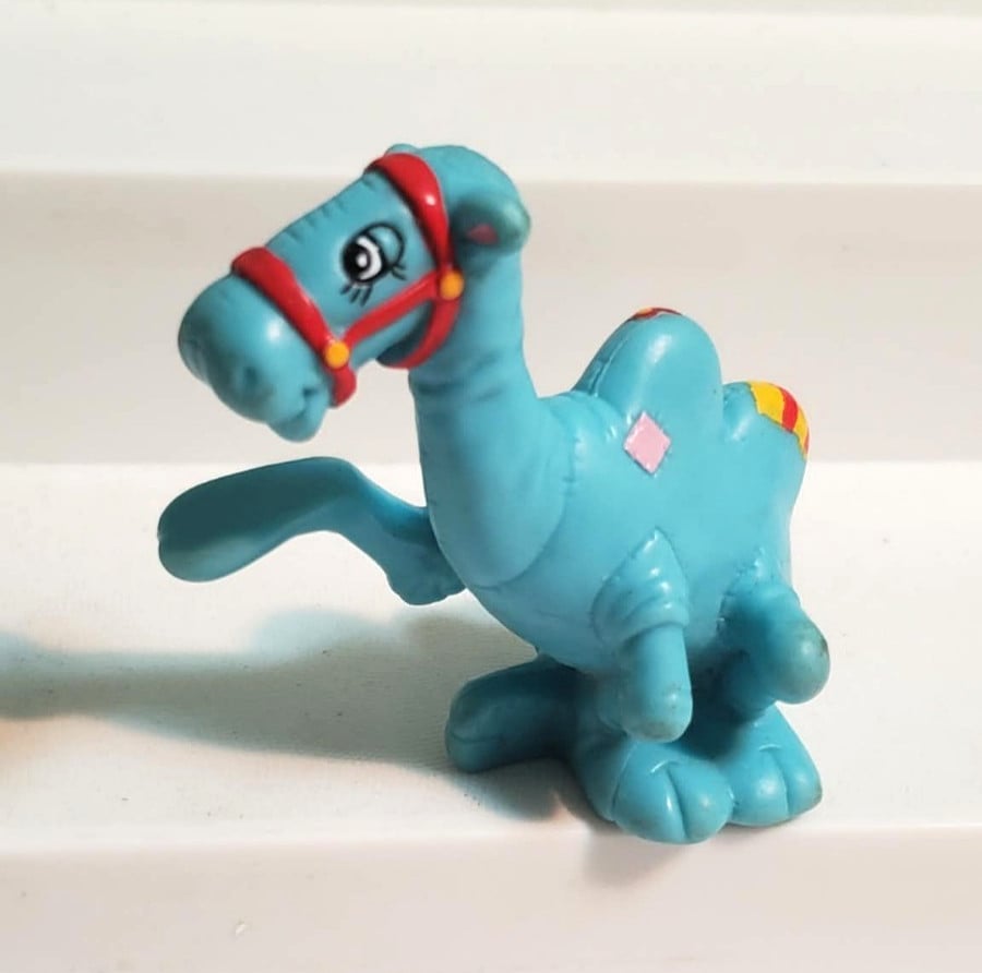 Cammello vintage 1988 con ginocchia rugose • Raggedy Ann & Andy personaggio MacMillan
