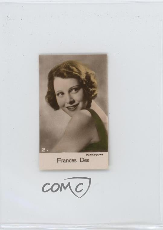 1935 Bridgewater Film Stars 4° serie Frances Dee #2 0ha3