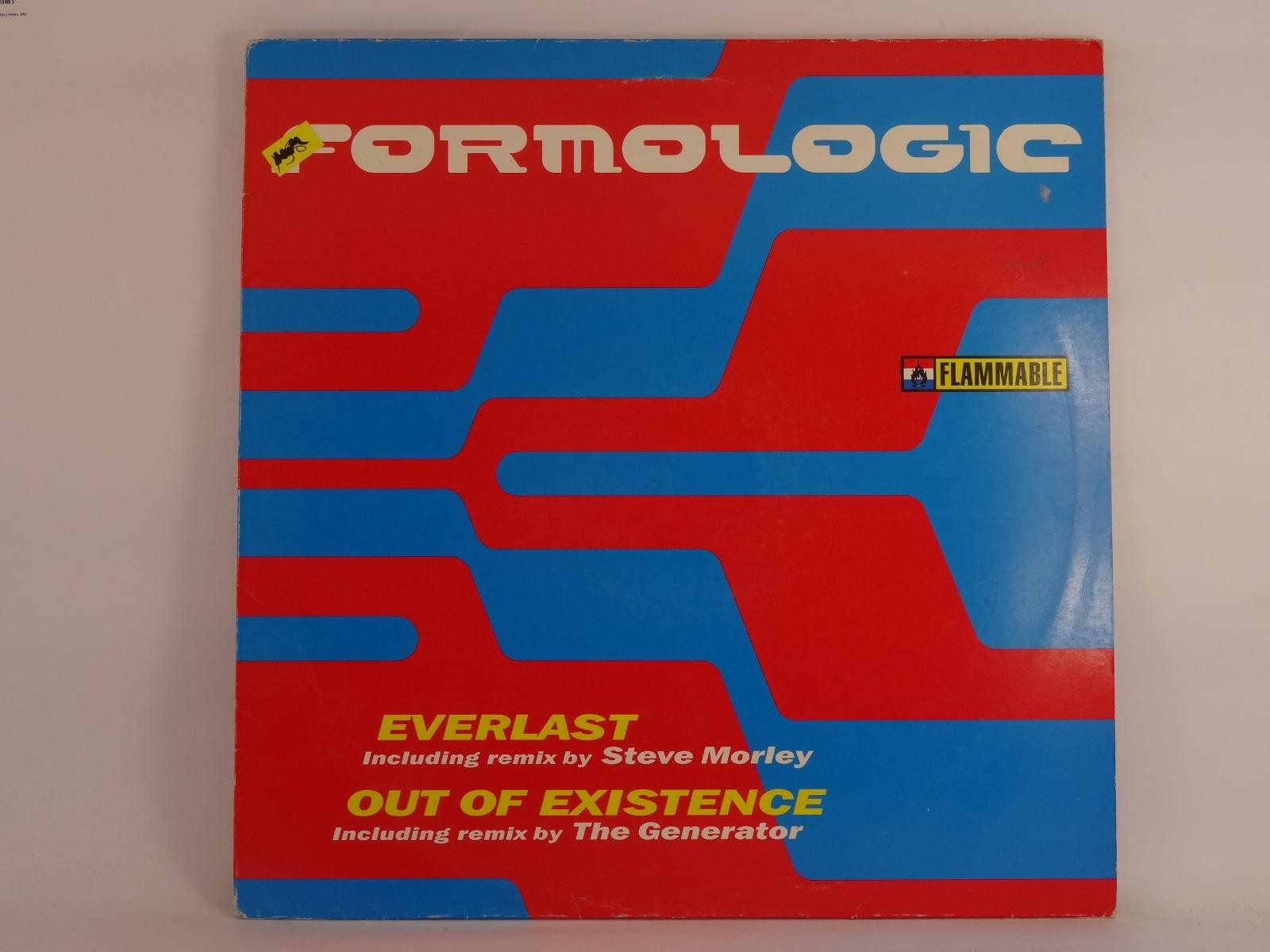 FORMOLOGIC EVERLAST (322) 2 Track 12" Single plus Picture Sleeve FLAMMABLE