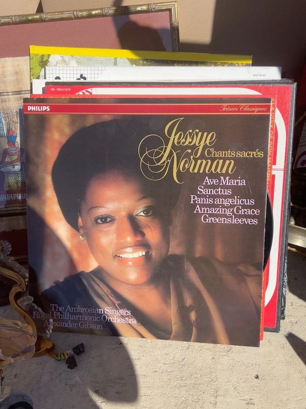 Vinyle Jessye Norman Chants sacrés,