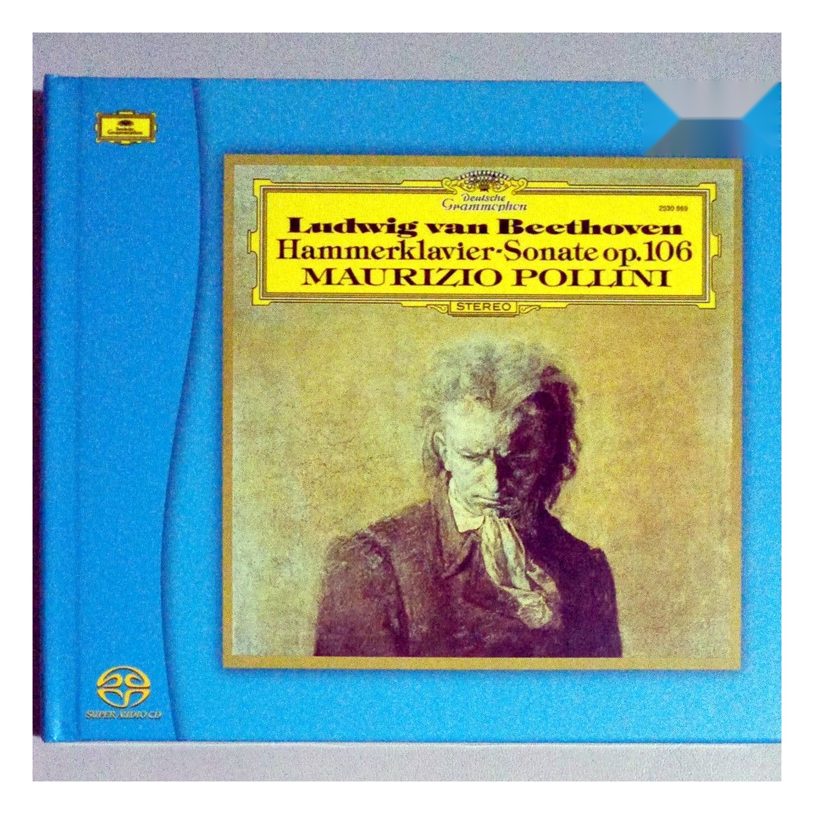 Pollini Beethoven Hammerklavier Op.106 Esoteric SACD Hybrid Limited Japan USED