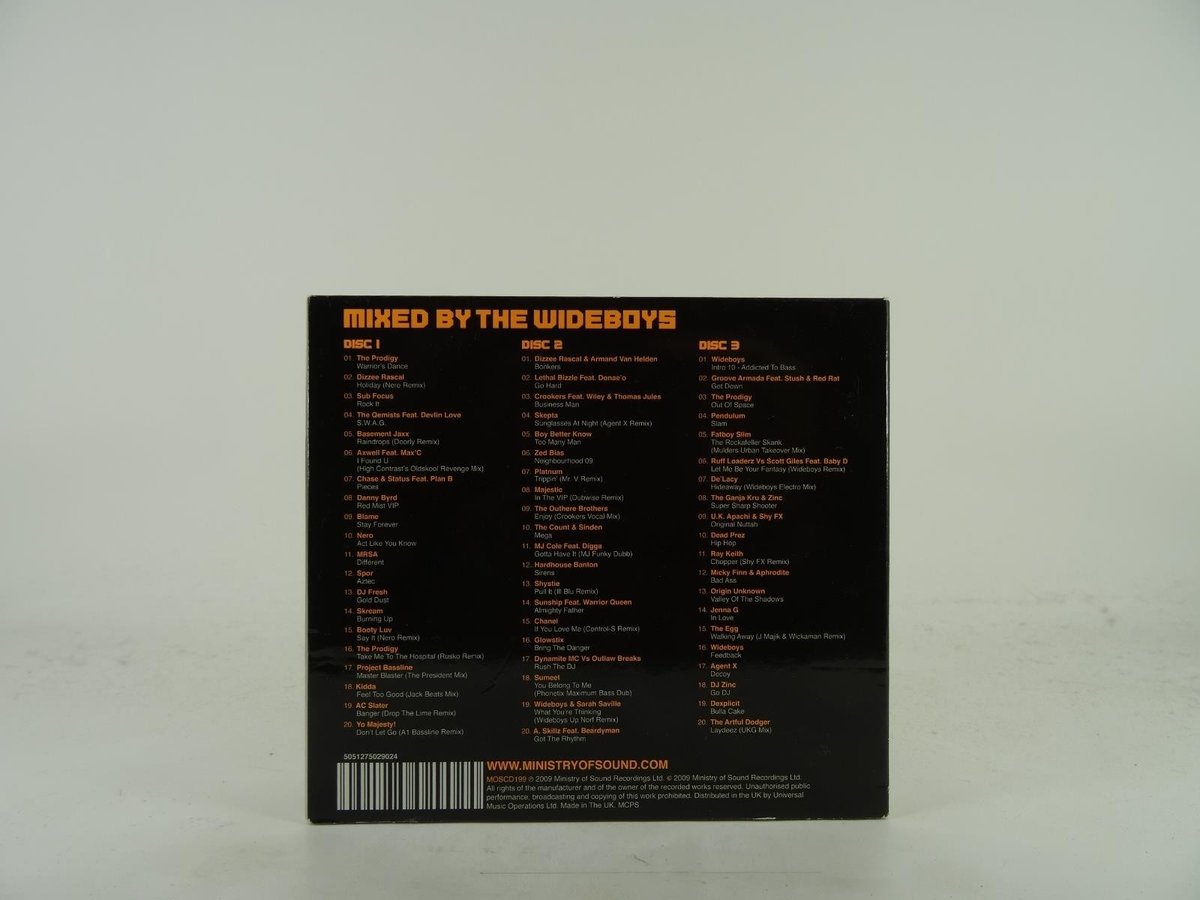 VARIOUS ARTISTS ADDICTED TO BASS WINTER 2099 (3xCD) (352) 20+ Track CD Album plu