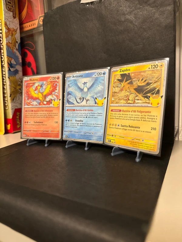 Trio uccelli promo - 30th anniversario Pokémon
