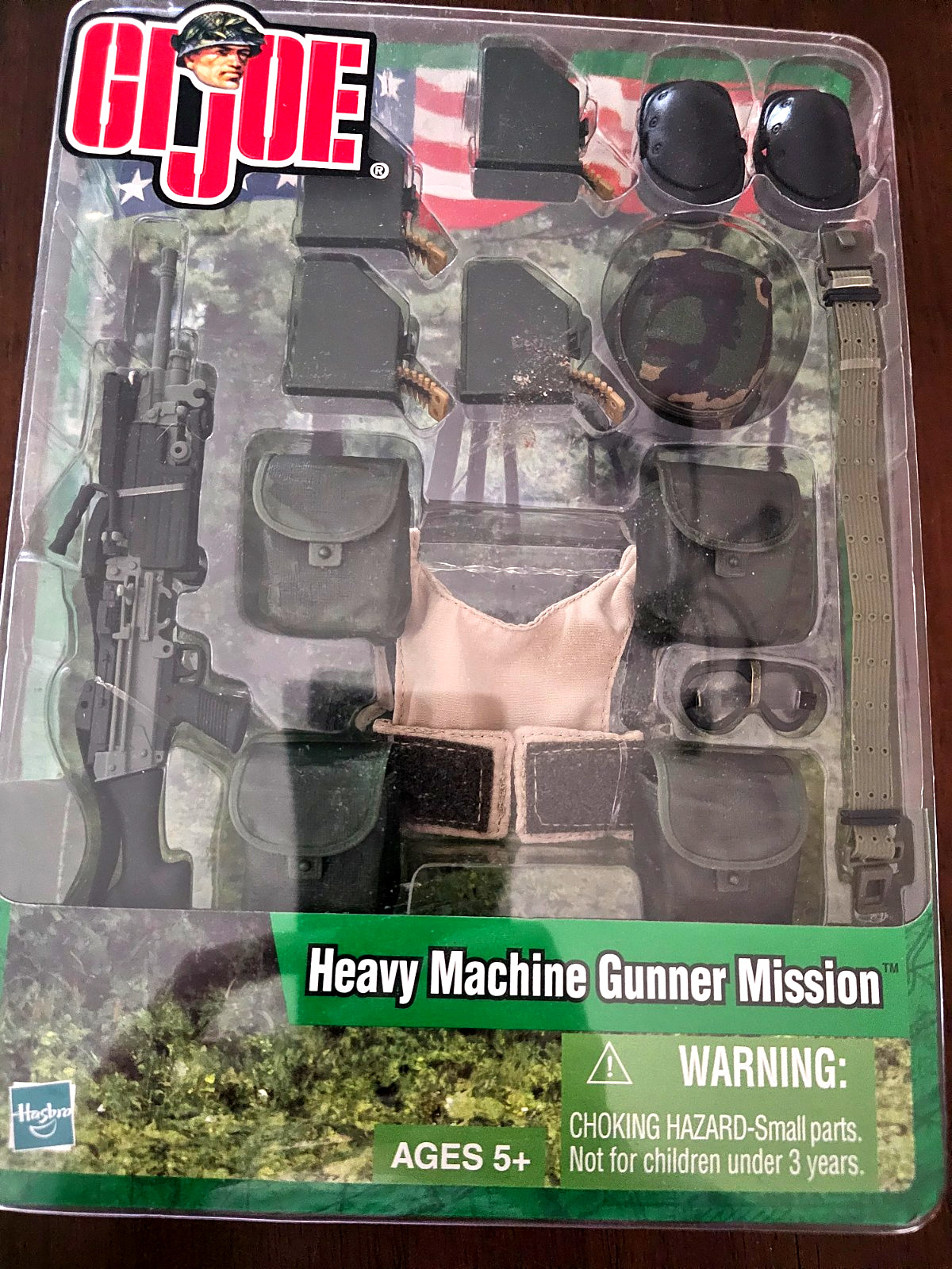 2003 G.I. JOE HEAVY MACHINE GUNNER MISSION ACCESSORY