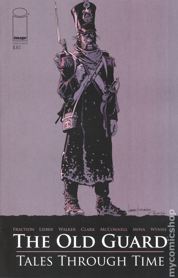 Old Guard Tales Through Time #4A Fernandez VF 2021 immagine stock