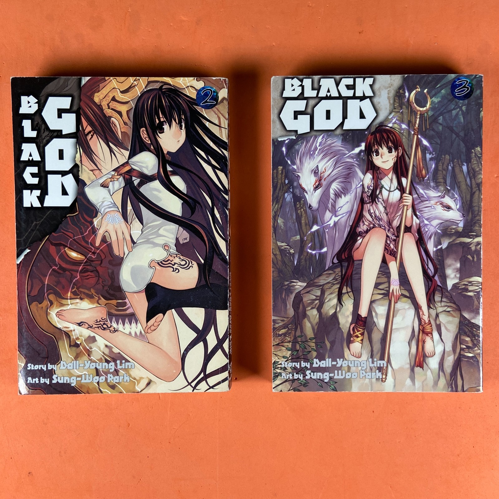 Black God Manga Bundle Vol 2 & Vol 3 English Yen Press DOUBLE DEAL