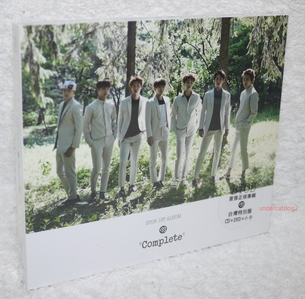 BTOB Vol. 1 Complete 2015 Taiwan Ltd CD+DVD+32P booklet+Card