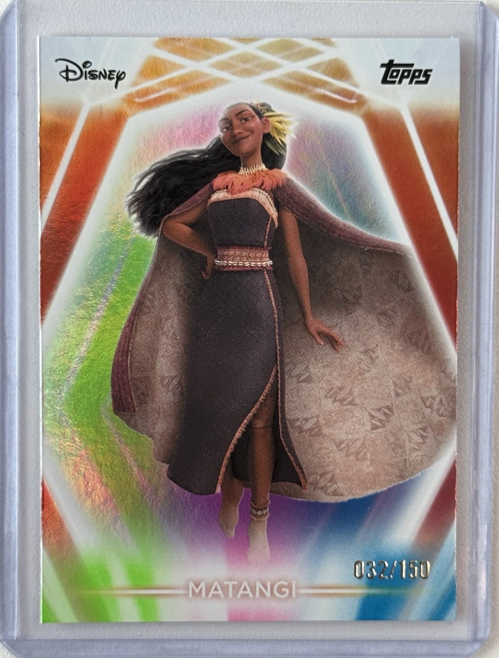 2026 Topps Disney Matangi Moana 2 #25 /150 Serial Numbered
