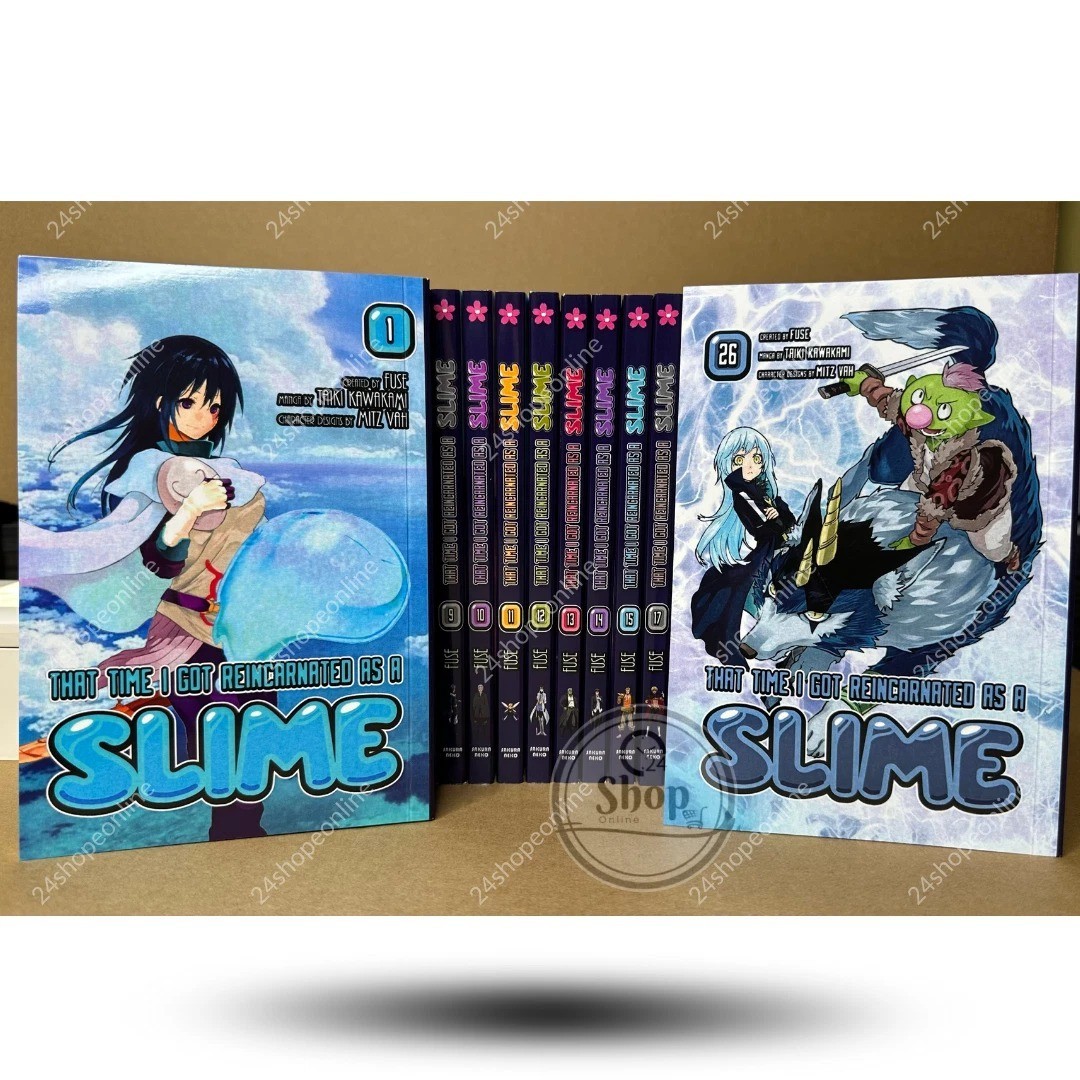 That Time I Got Reincarnated As A Slime Manga Vol.1-29 SET MEZZO/COMPLETO Inglese