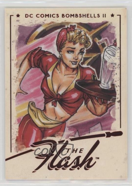 Cryptozoic DC Bombshells Serie II The Flash 2018 #51 d8k