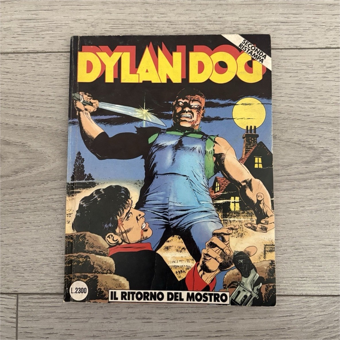 Dylan Dog n. 8 Il ritorno del mostro Seconda ristampa