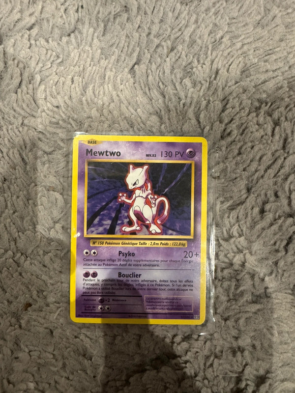 Carte Pokémon Mewto 2016 130 Pv niv 53