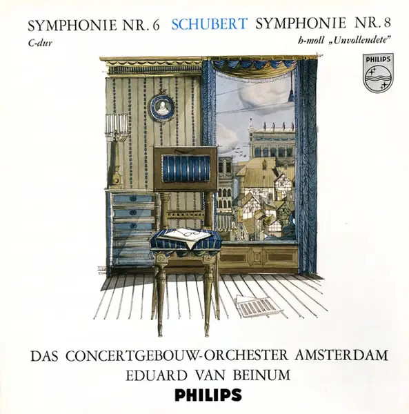 Schubert Sinfonie 6 Do Maggiore / Sinfonie 8 Si Minore Incompiuta Vinile LP