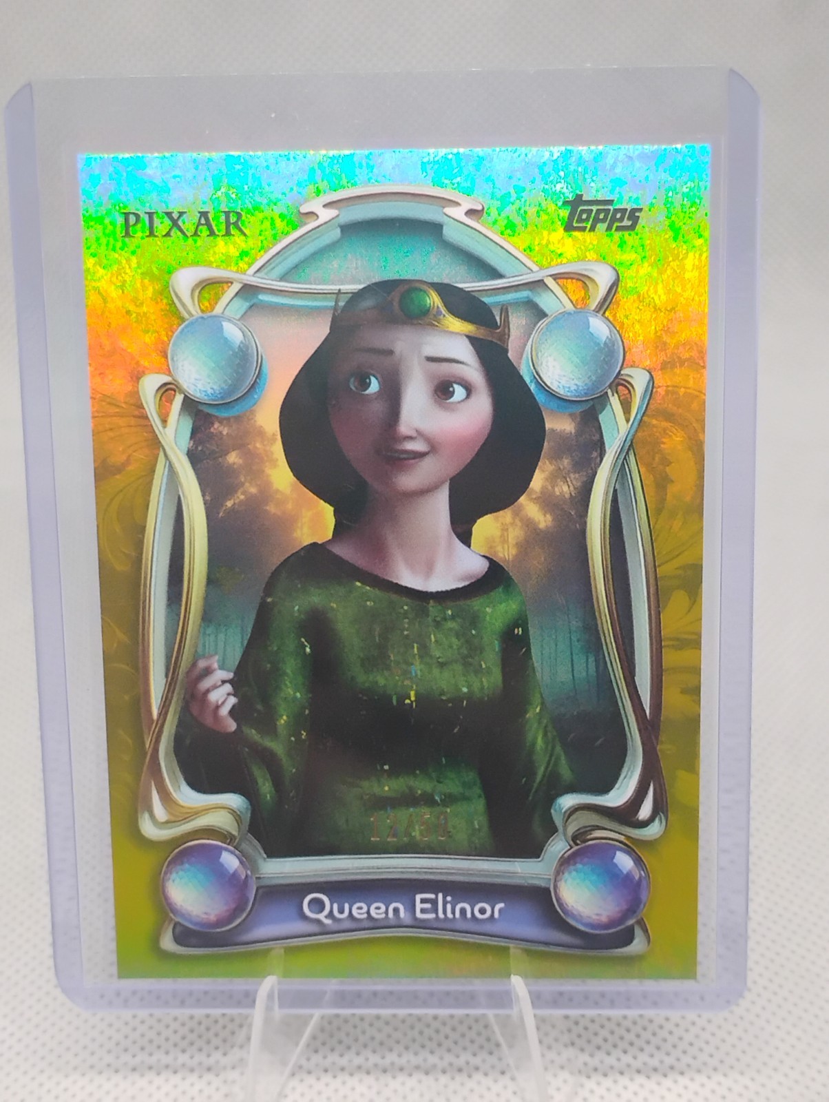 Queen Elinor - 2025 Topps Disney Wonder - GOLD /50 - Brave
