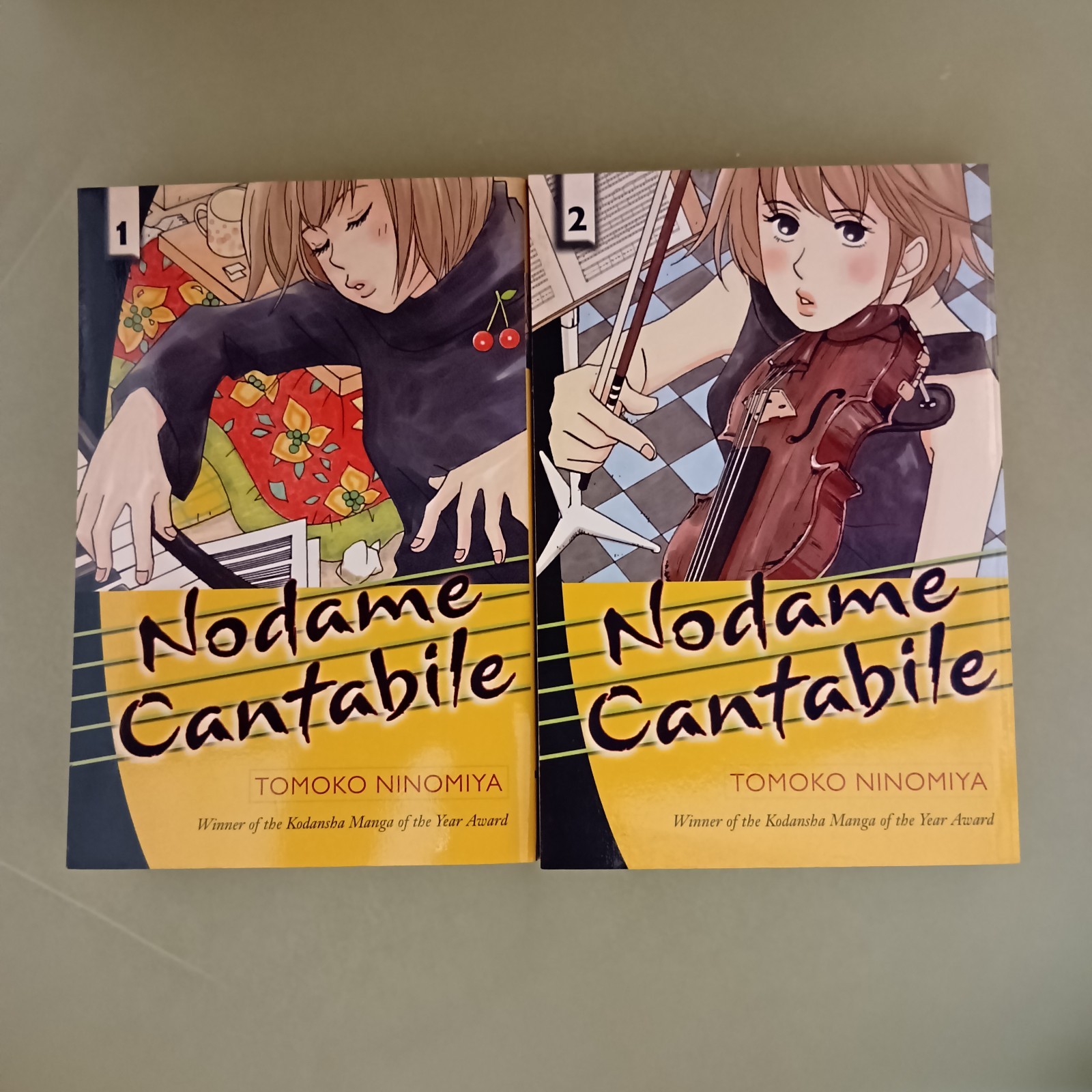 Nodame Cantabile Vol.1 & Vol.2 2005 1° STAMPA manga inglese