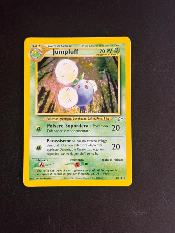 Jumpluff 7/111 set Neo Genesis