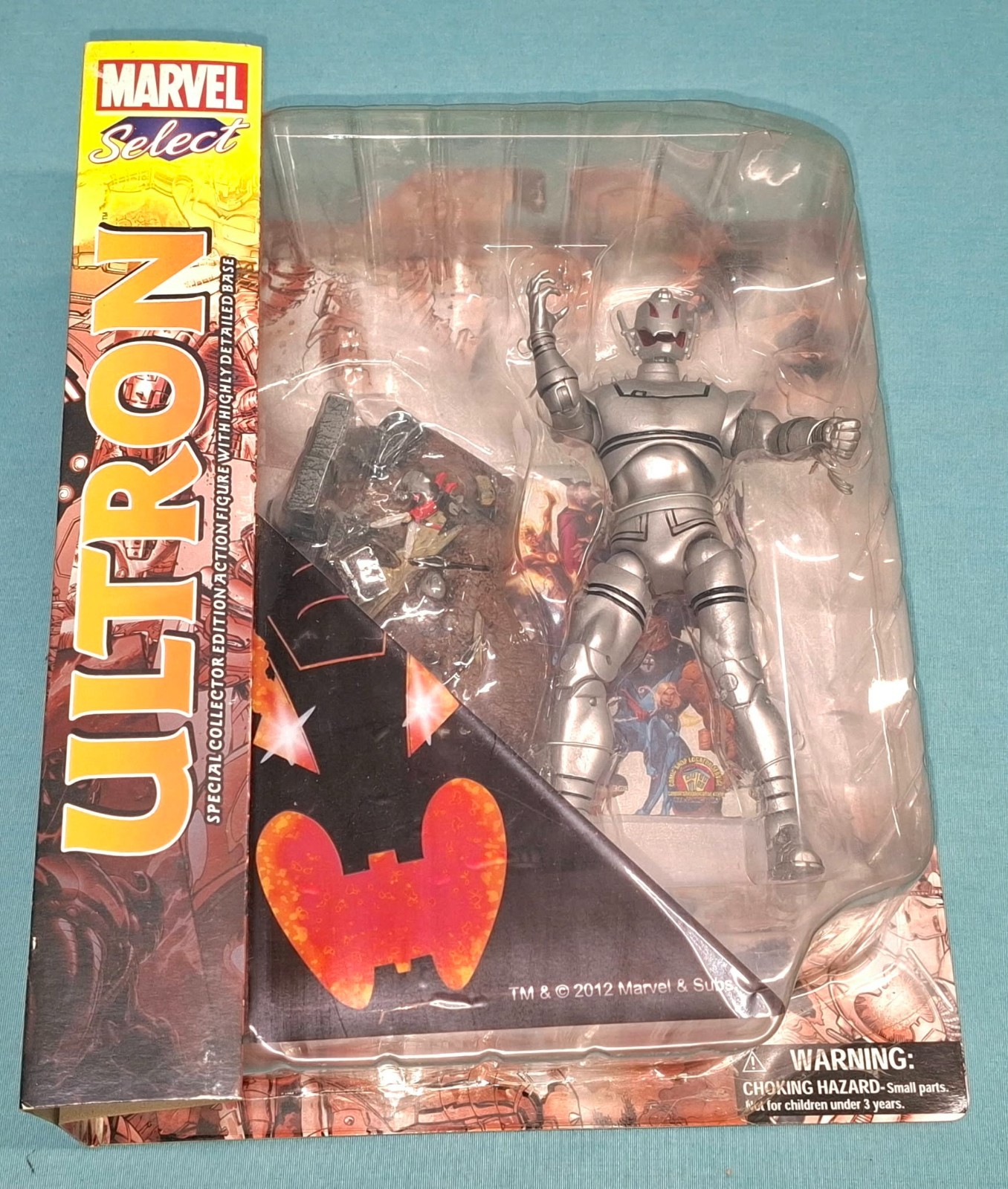 Modellino Diamond Select Marvel Ultron 7 pollici 2012 nuovo confezione aperta