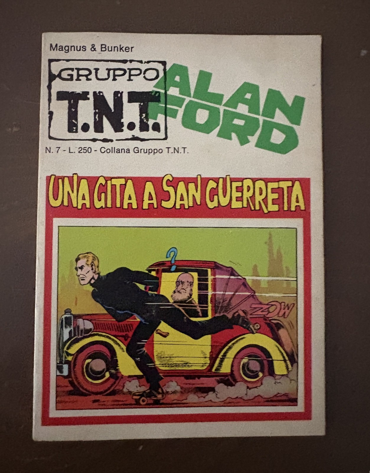 Alan Ford Gruppo T.N.T. n. 7 - ed. Corno