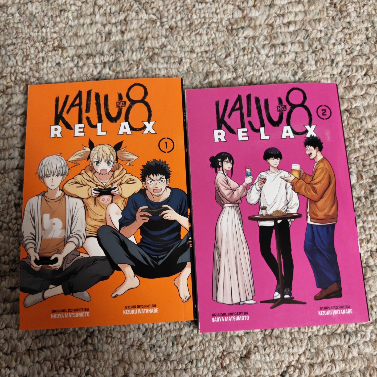 Kaiju n. 8: Relax Volumi 1 e 2 libri manga brossurati