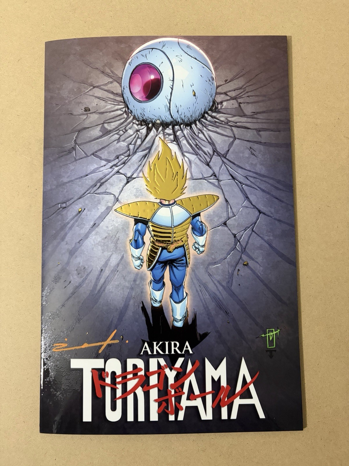 NYCC 2026 esclusivo Dragon Ball Z AKIRA TORIYAMA omaggio quasi nuovo, Ltd a 60 firmato
