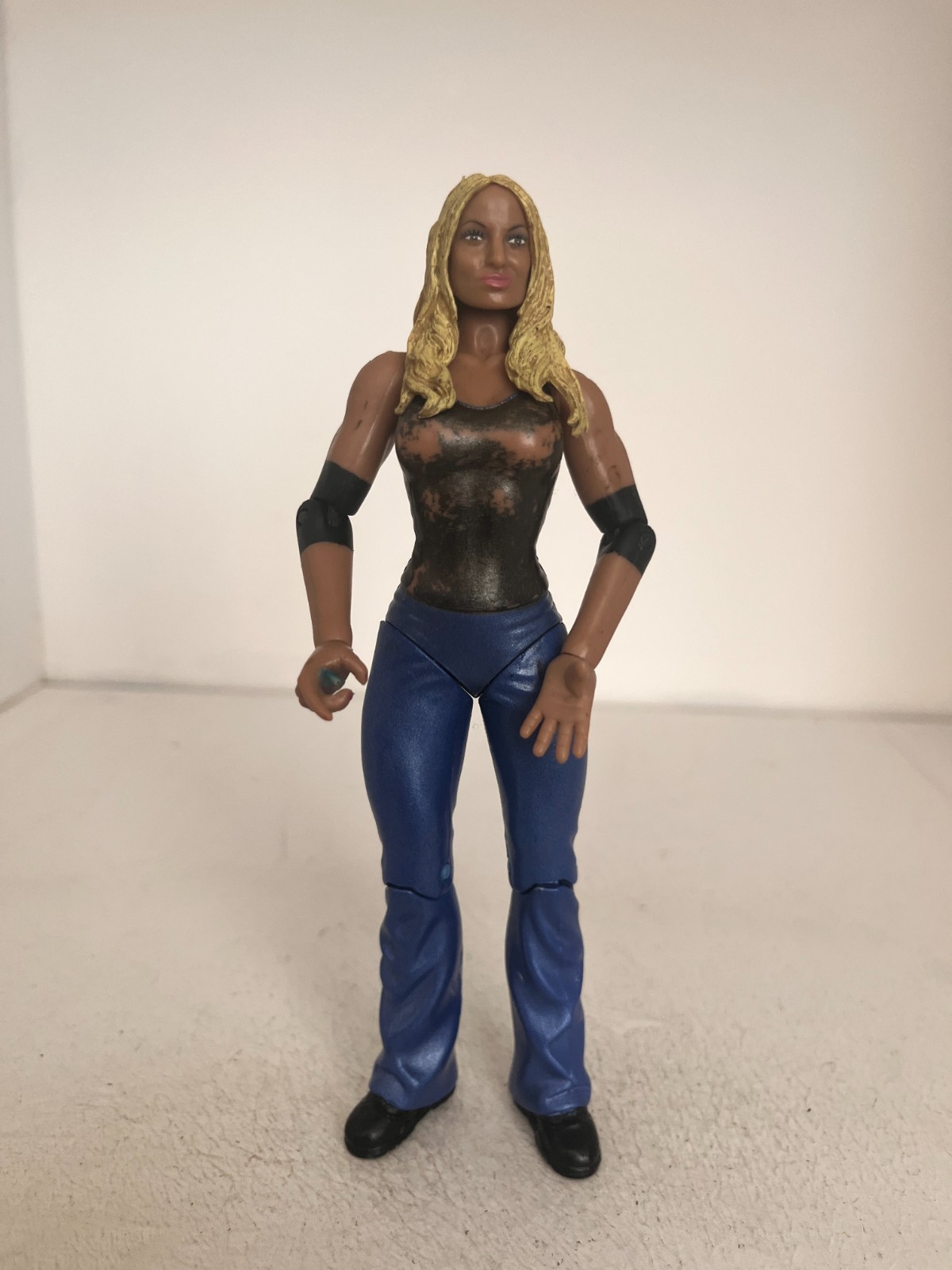 WWE TRISH STRATUS JAKKS WRESTLING TOY ACTION FIGURE RAW TENTH ANNIVERSARY SERIES