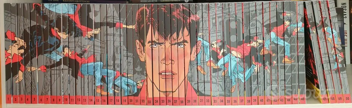 Sequenza Dylan Dog da 1 a 54 gazzetta dello sport.