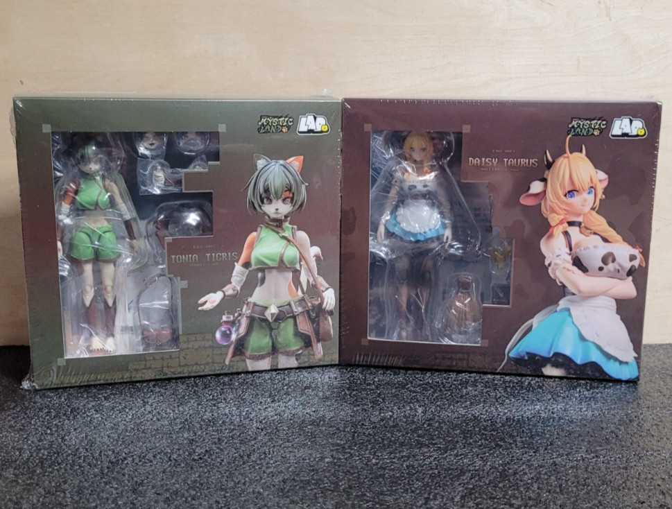 LADoToys ERA-003 Tonia Tigris & ERA-003 Daisy Taurus set di figurine 1/12