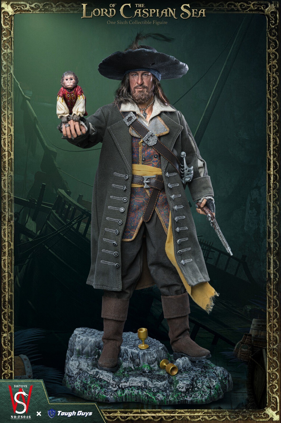 SWTOYS x TOUGH BOYS 1/6 : FIGURE LORD OF THE CASPAIN SEA NUOVO HOT TOYS THREEA 3A
