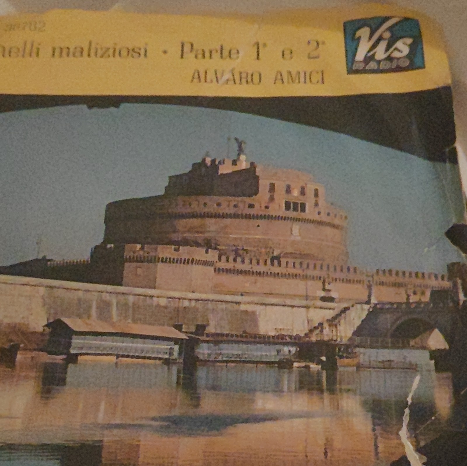 Vis Radio Alvaro Amici Stornelli maliziosi Parte 1 e 2 7" 45 giri Folk