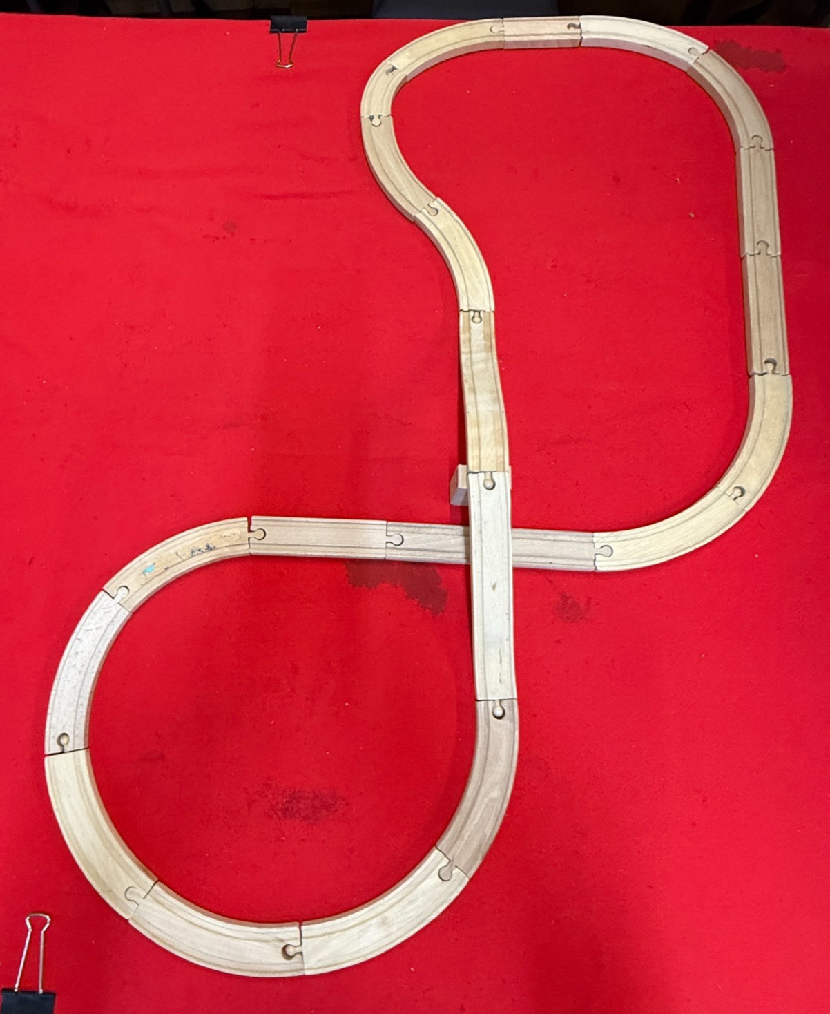 Thomas & Friends Set 22 Pezzi Figure 8 Pista Treno in Legno come da foto [T1]