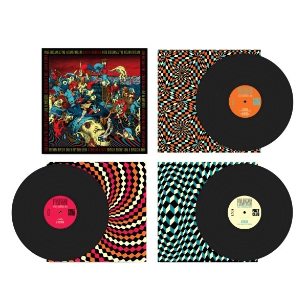 KING GIZZARD & THE LIZARD WIZARD - LIVE IN BRUSSELS '19 3 LP BLACK VINYL LP NEUF
