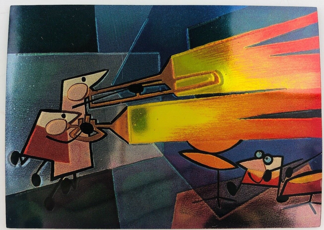 1995 Greg & Tim Hildebrandt Separate & Together Cromium #55 Toot Toot