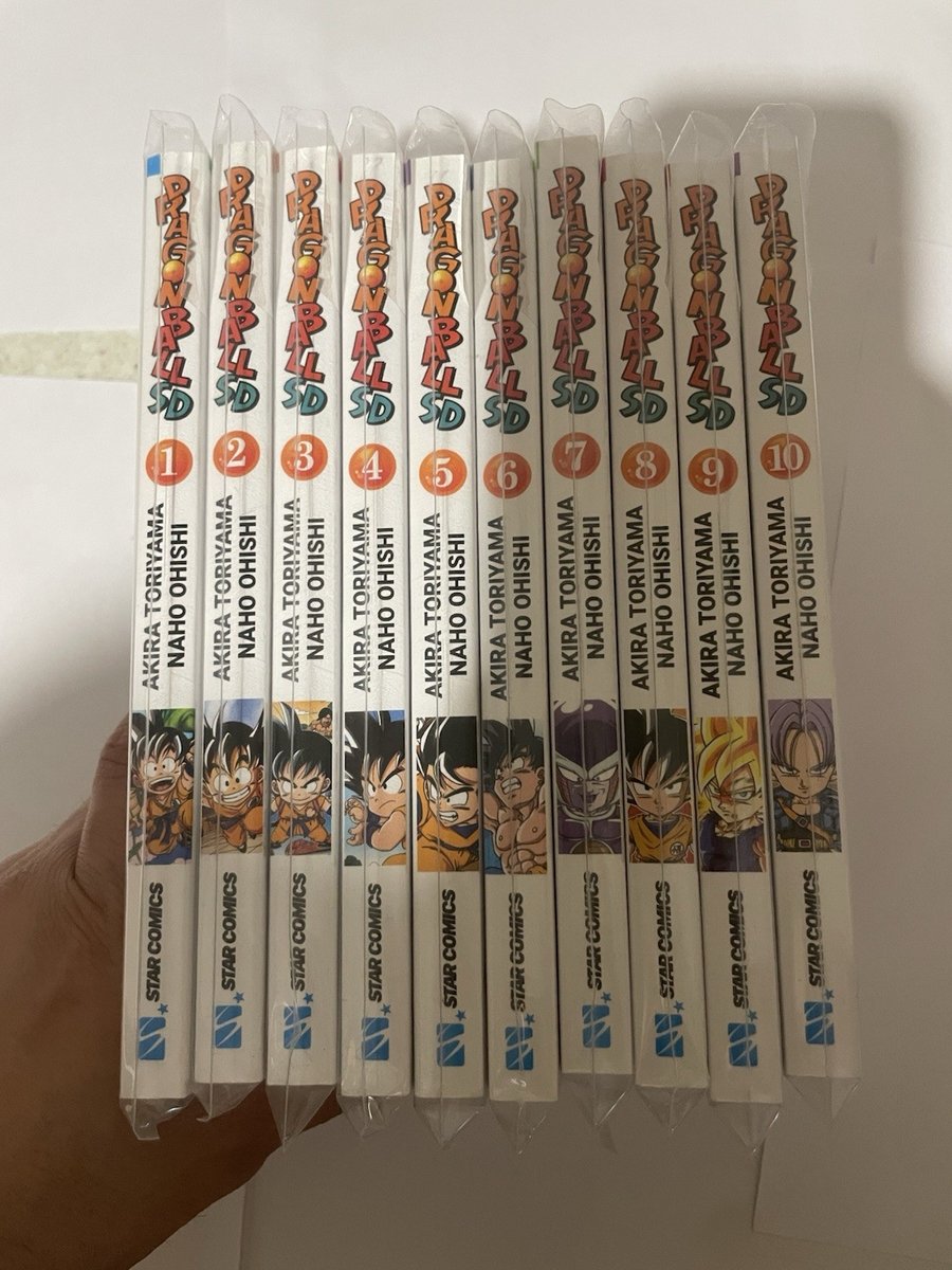 Star Comics Dragon Ball SD vol. 1-10 Manga Akira Toriyama Naho Ohishi ITA