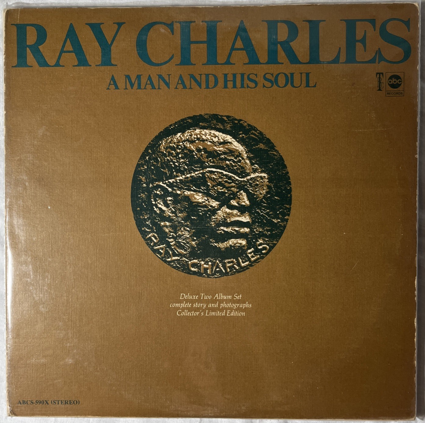 RAY CHARLES “A Man And His Soul” 2LP Deluxe Ed W/ Photo Book 1967*FREE SHIPPING*