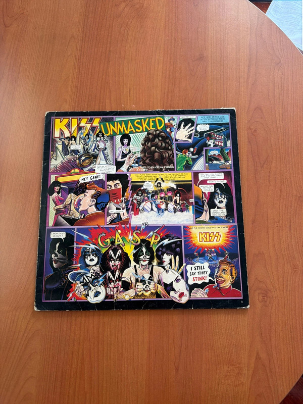 Vinile kiss unmasked