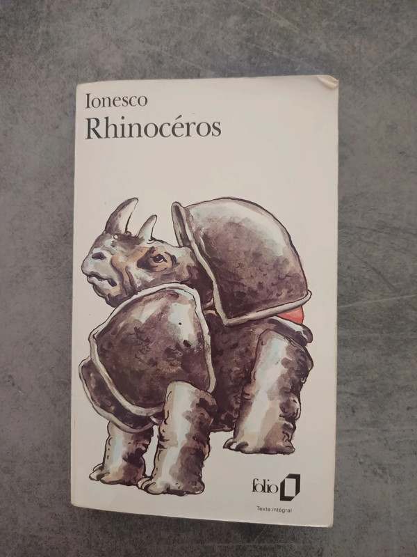 Livre de poche ionesco rhinocéros