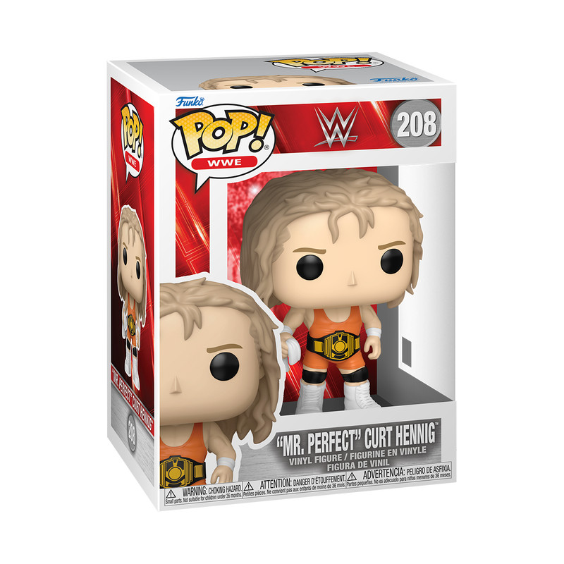 WWE S31 - POP FUNKO VINYL FIGURE 208 "MR. PERFECT" CURT HENNIG 9CM