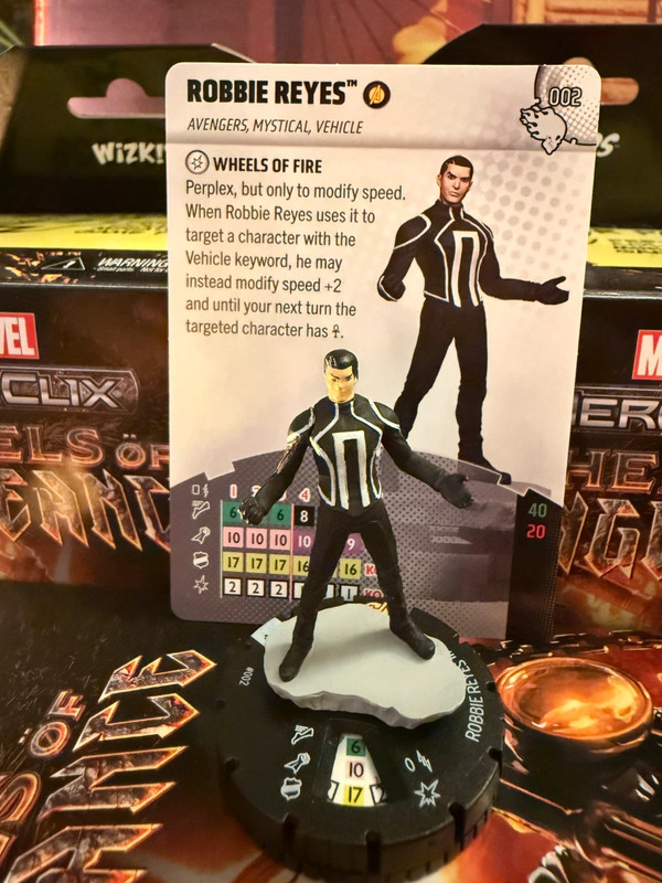 Figurine heroclix Marvel Robbie Reyes 002