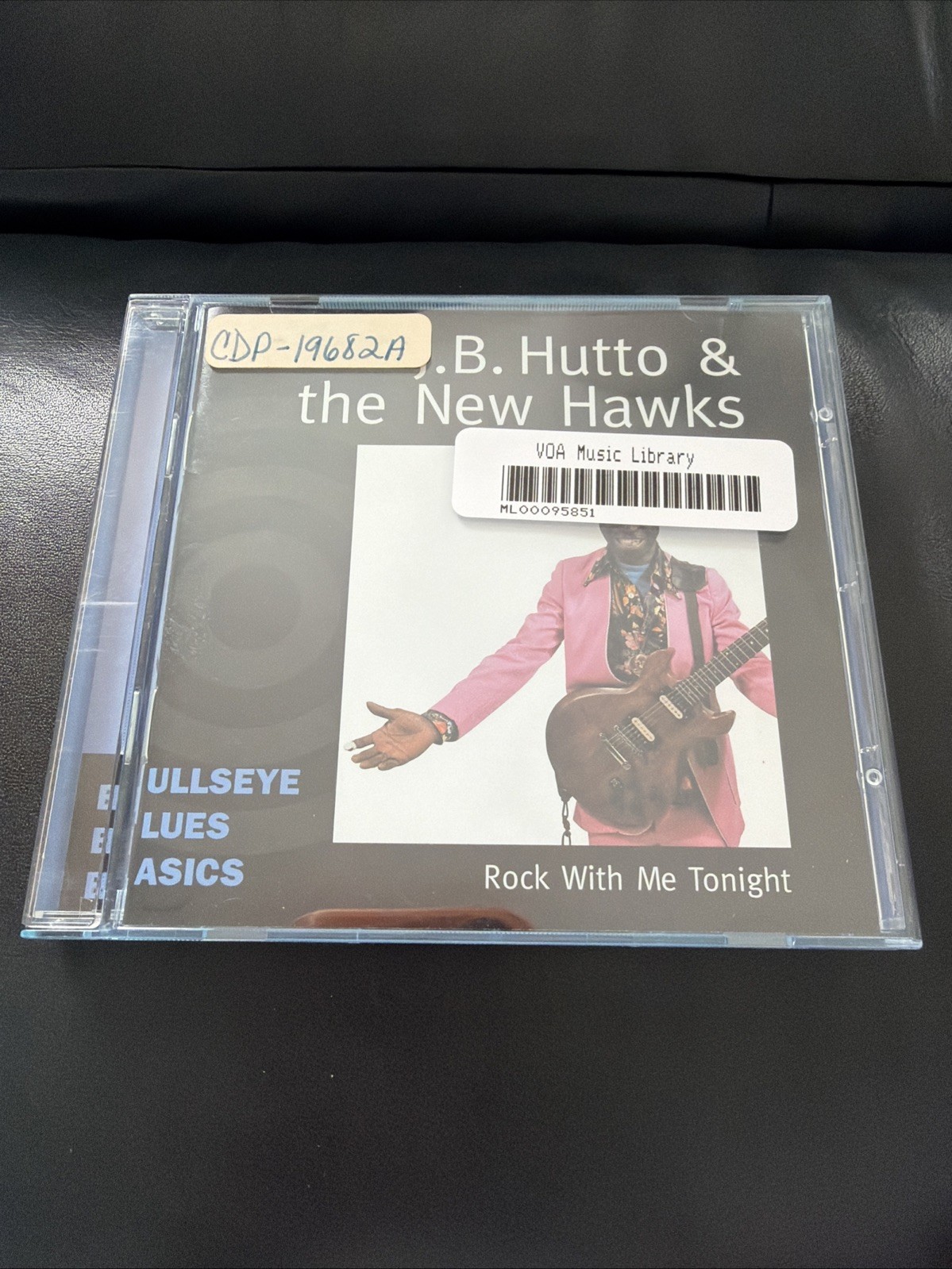 J.B. Hutto & The New Hawks - Rock With Me Tonight, Audio CD - Like New - VOA