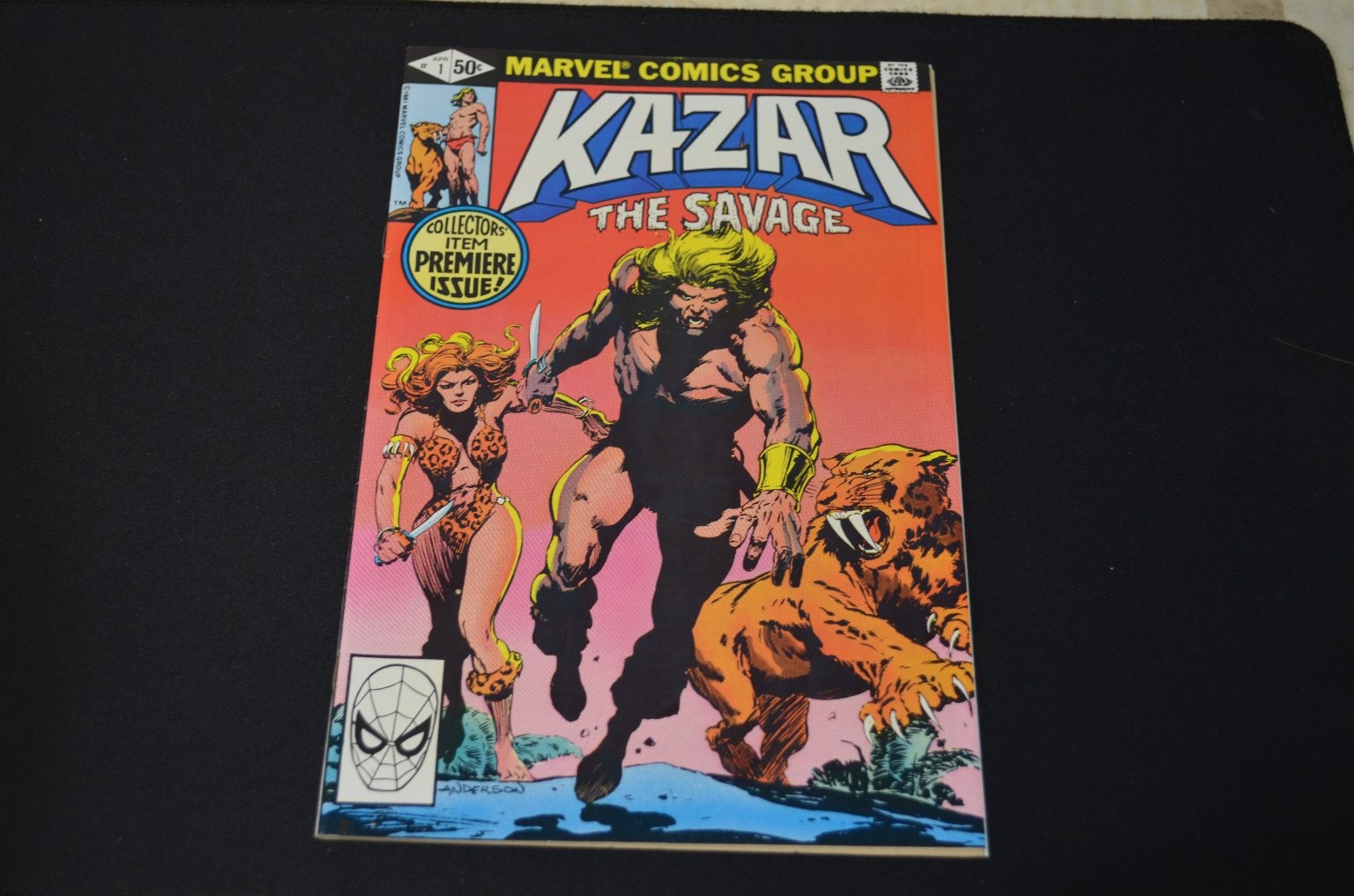 Ka-Zar The Savage #1 Stan Lee Brent Anderson Marvel Comics 1981 prima ottime condizioni