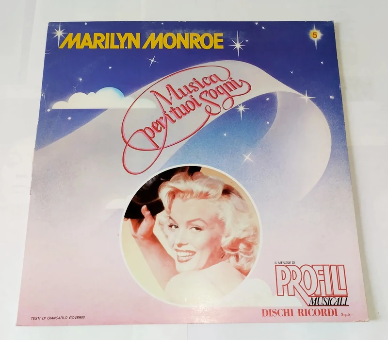 LP disco 33 giri Marylin Monroe musica per i tuoi sogni con libretto - ricordi