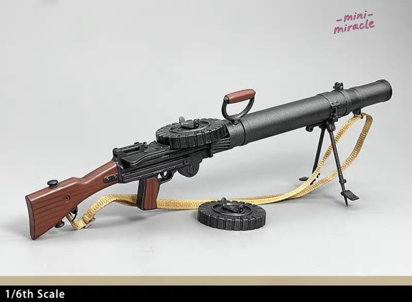 1Set Cool Sniper Soldier Modellino Arma Pistola Plastica per Corpo Action Figure 12"