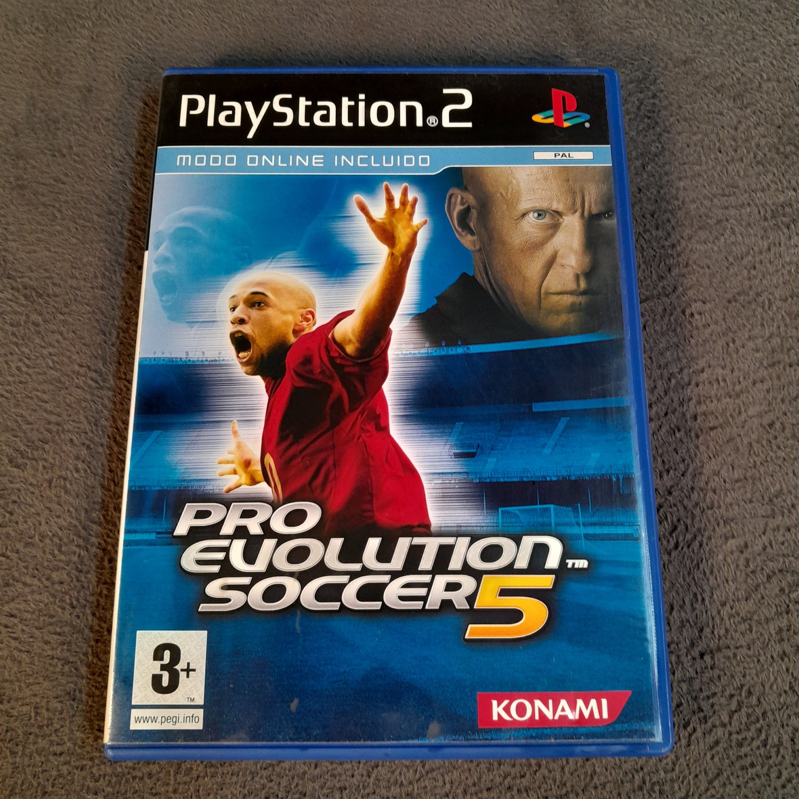VJ-43. VIDEOJUEGO "PRO EVOLUTION SOCCER 5" PARA SONY PLAYSTATION 2. AÑO 2005