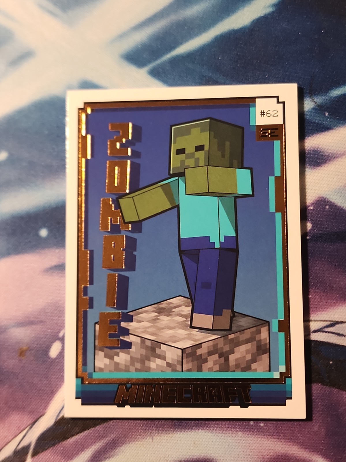 2025 Panini Minecraft SE #62 Set Base Zombie #310/325 Edizione Speciale