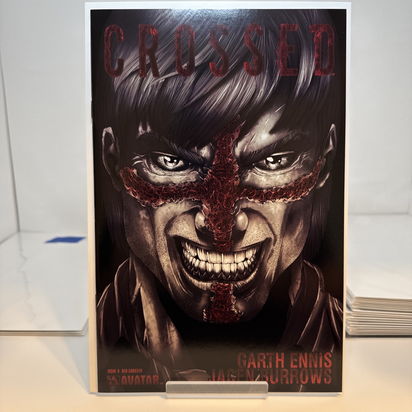 CROSSED #0 RED 1:10 Variant, Avatar 2008, Garth Ennis - movie 🔜 E